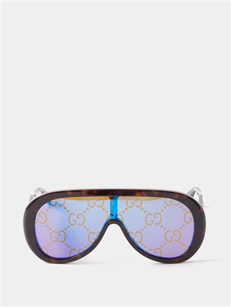 gucci aviator women's sunglasses|gucci oversized acetate aviator sunglasses.